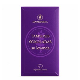 Tamsusis šokoladas su levanda